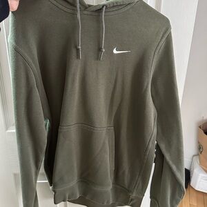 Nike Men's Forest Green Pullover Hoodie